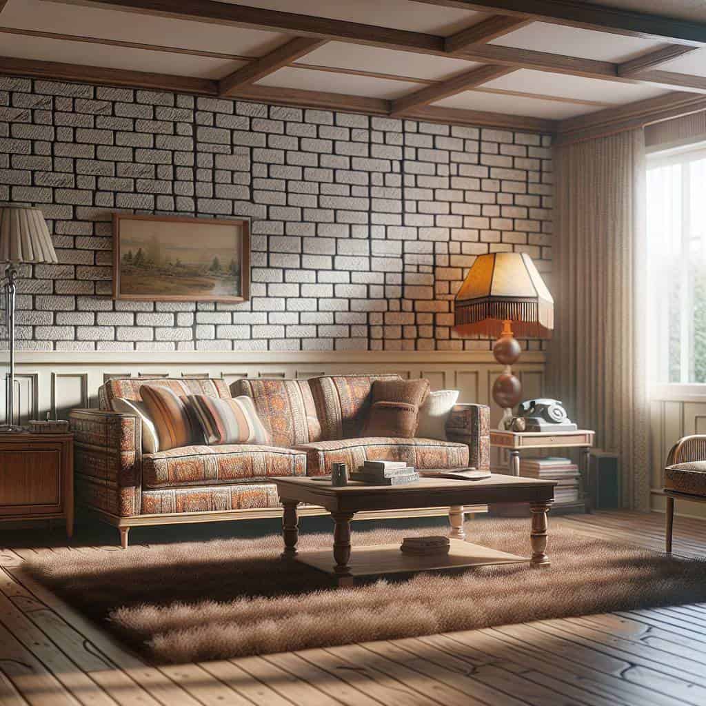 Transform Your Space: Learn How to Create a DIY Faux Brick Accent Wall 3 The Great Paneling Debacle: Faux Brick Walls