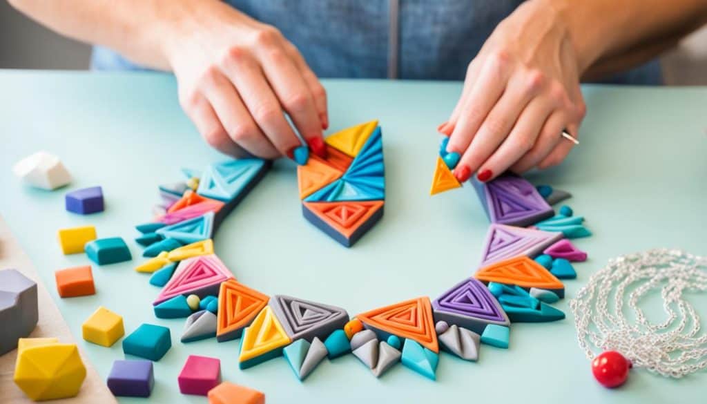 Crafting Polyclay Statement Necklace Crafting Polyclay Statement Necklace