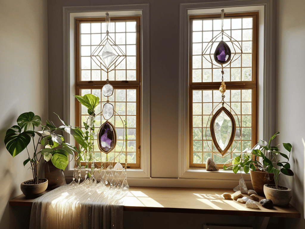 Crystal Curtains for healing