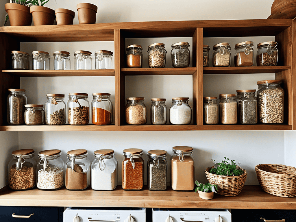 A Guide on How to Organize Your Kitchen Pantry Like a Professional 4 Embracing the Harmony of a Crystal-Infused Kitchen