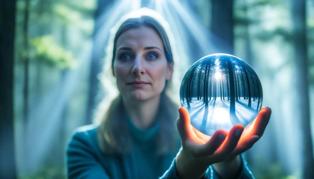 crystal ball gazing technique
