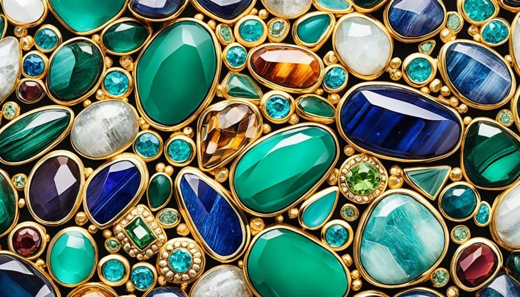 Oversized semi-precious stones Oversized semi-precious stones