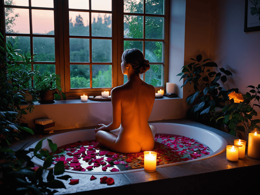 7 Evening Wellness Rituals for a Restful Night 4 Weaving a Tapestry of Tranquility scene