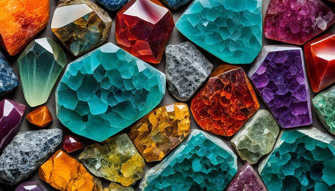 Gemstone geological formations