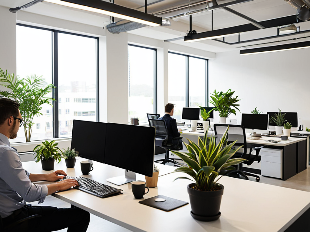 Office productivity improvements concept