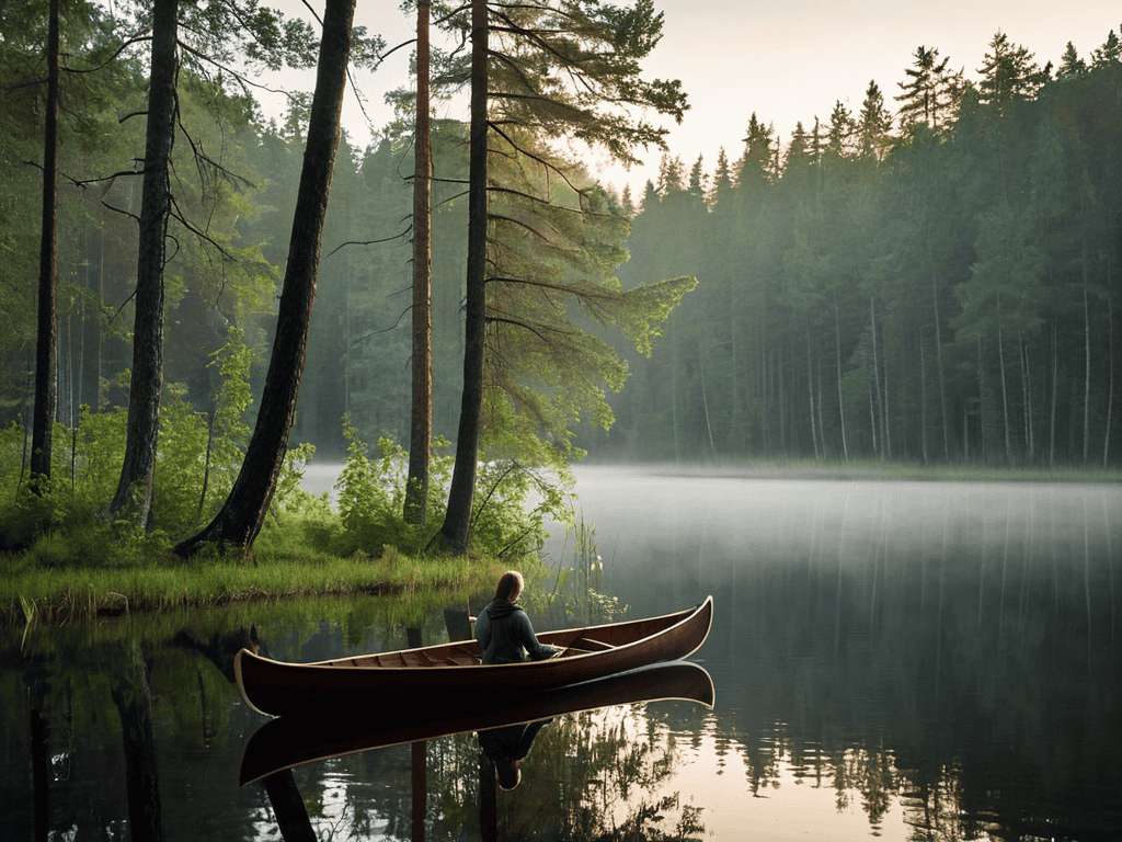 Lagom Swedish Balance concept photo