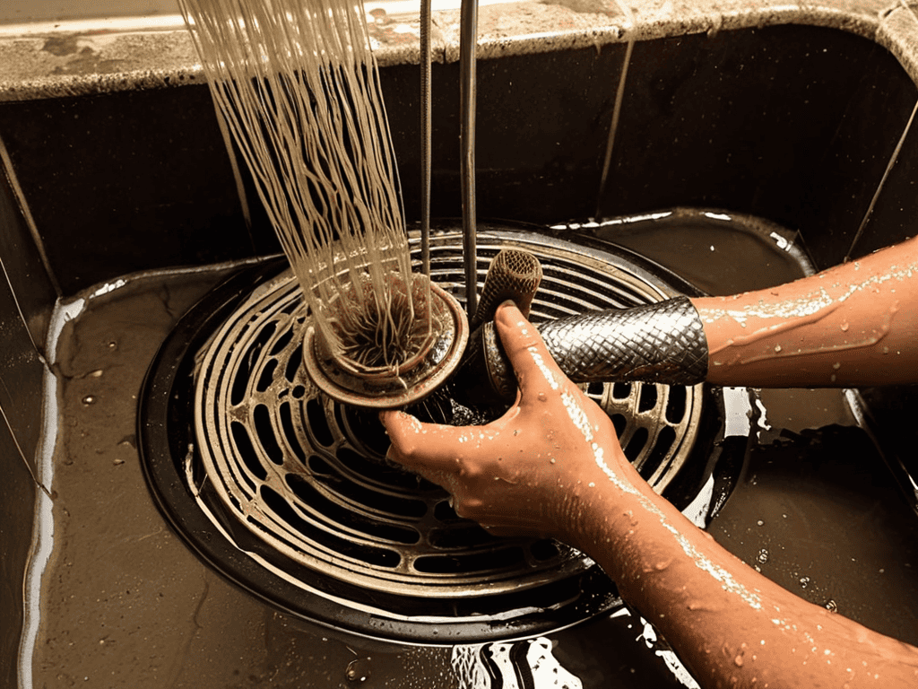 Unclogging Shower Drain Hair Remedy