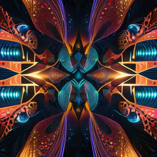 Emergent Visual Patterns in a Post Human World