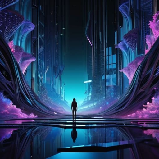 The Ghost in the Machine digital landscape.