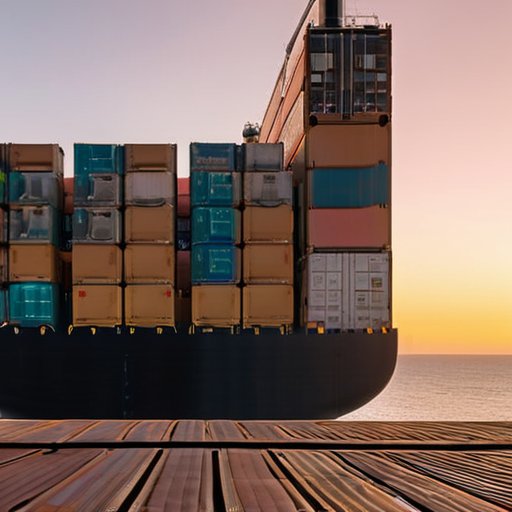 Cargo ship travel for minimalists, quiet ocean