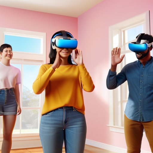 Virtual reality as social space connecting friends