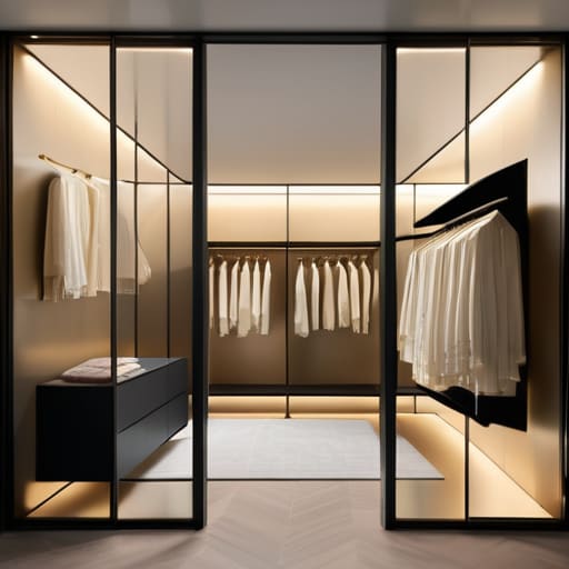 Algorithmic Wardrobe Decision Pruning concept.