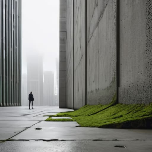The psychological impact of urban architecture.