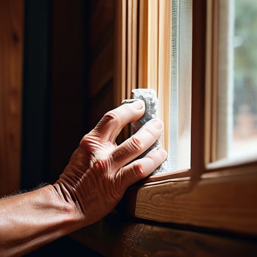 A No-nonsense Guide to Draught-proofing Old Windows: Restoring Warmth and Balance to Your Sanctuary 2 Sealing Gaps in Wooden Window Frames to Honor Earthly Stillness