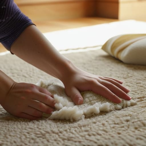 How to remove stains from carpet naturally.